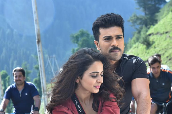 ram charan,rakul preet singh,geetha arts,director surendar reddy,aravind swamy.dhruva songs release in market  ధృవ పాటలు వచ్చేశాయ్...!